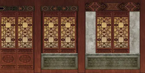 横沥镇隔扇槛窗的基本构造和饰件